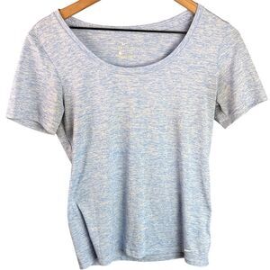 Nike Blue Space Dye Dry Fit T-Shirt